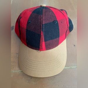 Flannel pattern hat